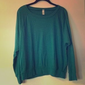 50/25/25 American Apparel scoop neck sweatshirt